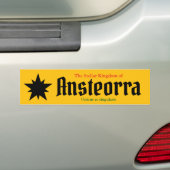 Ansteorra Bumpersticker (Op auto)