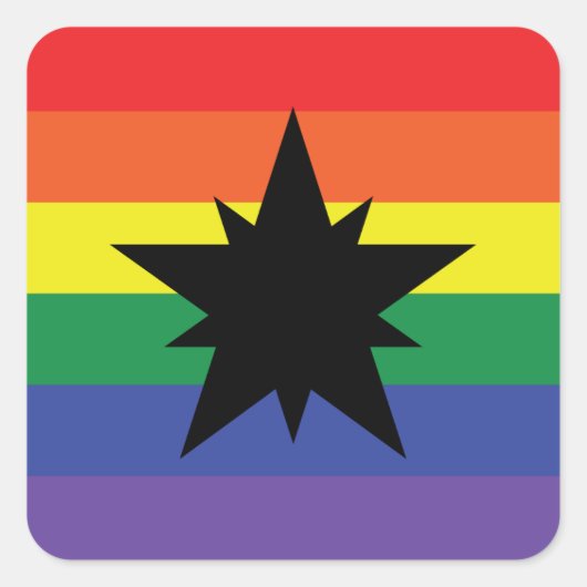 Ansteorra Pride Vierkante Sticker (Voorkant)
