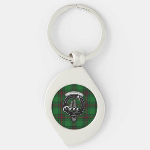 Anstruther Clan Badge Silver Metal Key Ring Sleutelhanger