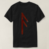 Ansuz A Rune T-shirt (Design voorkant)