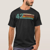 Answer to Life Universe and Everything Funny Vi T-shirt (Voorkant)