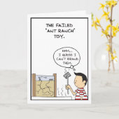 Ant Boerderij Verjaardag Kaart (Gele Bloem)