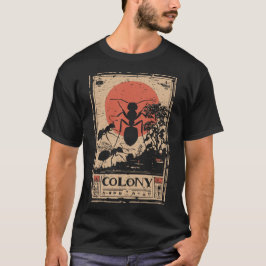 Ant Colony Hive Community Natuur ontwerp T-shirt
