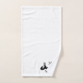 Ant Design Monogram Bad Handdoek (Handdoek)