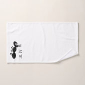 Ant Design Monogram Bad Handdoek (Handdoek)