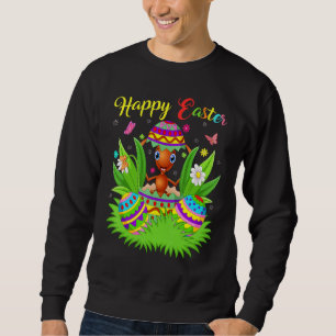Ant Insects Floral Easter Egg Funny Ant Easter Trui