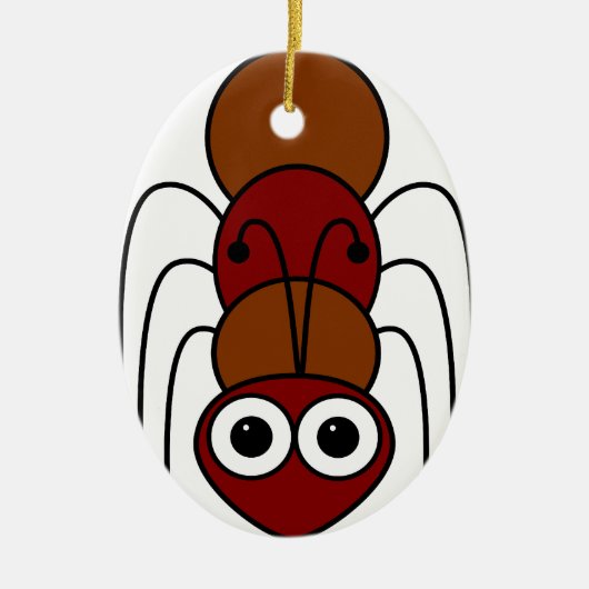 Ant Keramisch Ornament (Voorkant)