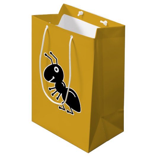 Ant Medium Cadeauzakje (Voorkant Gekanteld)