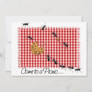 Ant Picnic Invite 2 Kaart