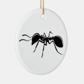 Ant tekeninsect keramisch ornament (Rechts)
