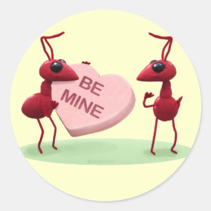 Ant Valentijnsdag Sticker