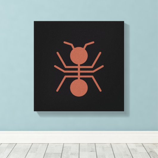 Ant Wrapped Canvas (Insitu (Houten vloer))