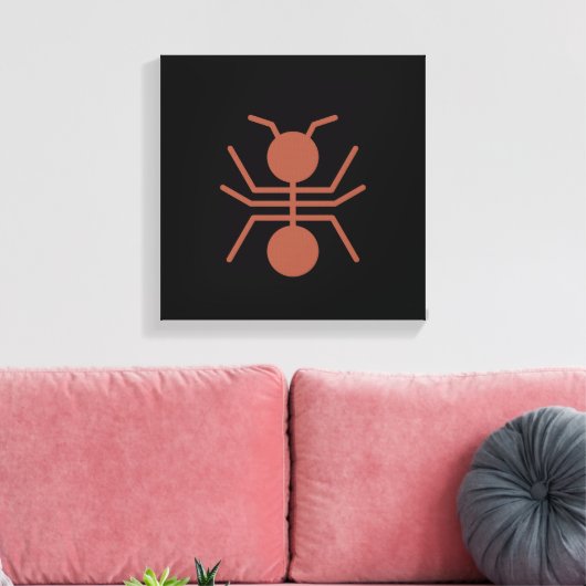 Ant Wrapped Canvas (Insitu (Woonkamer))