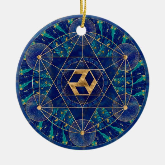 Antahkarana in Sacred Geometry Ornament (Voorkant)