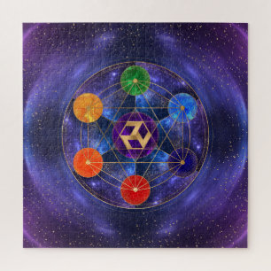 Antahkarana in Sacred Geometry Ornament - Nebula Legpuzzel