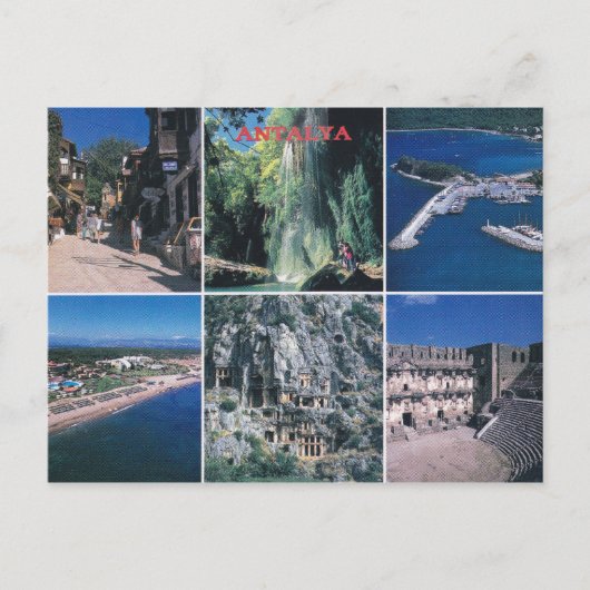 Antalya - Carte postale (Devant)