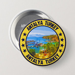 Antalya Ronde Button 7,6 Cm