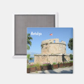 Antalya, Turkey Magnet Magneet (Voorkant / Achterkant)
