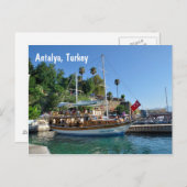 Antalya, Turkije Briefkaart (Voorkant / Achterkant)