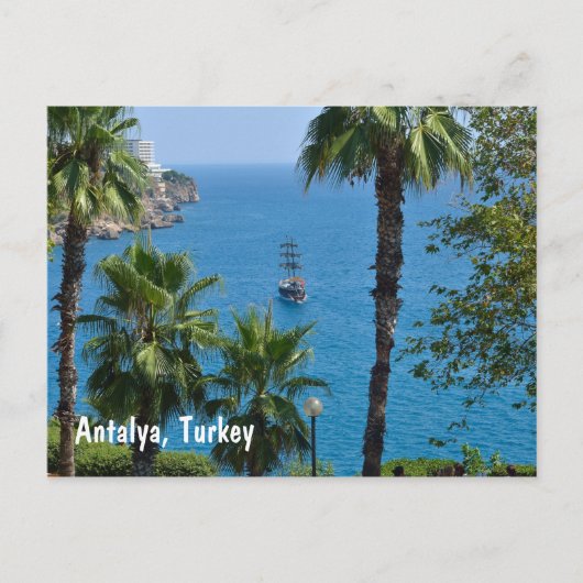 Antalya, Turkije Briefkaart (Voorkant)