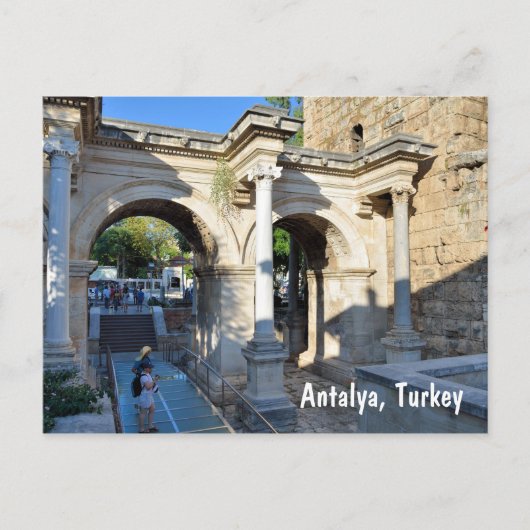 Antalya, Turkije Briefkaart (Voorkant)