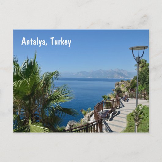 Antalya, Turkije Briefkaart (Voorkant)