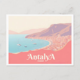 Antalya Turkije Pastelreizen Briefkaart