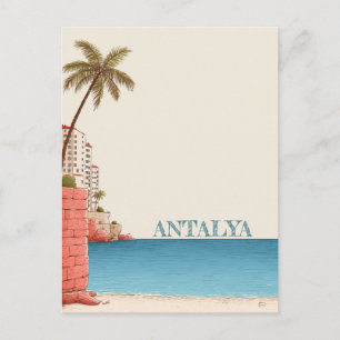 Antalya TurkiyeReizen Briefkaart