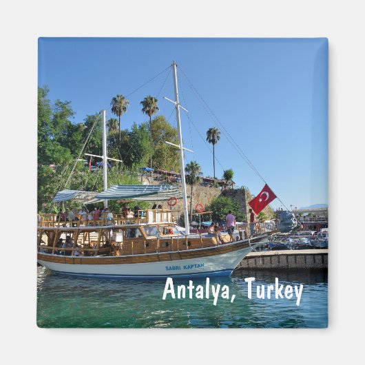 Antalya, Turquie Magnet (Devant)