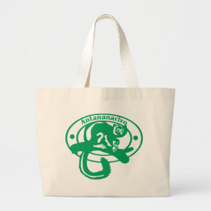 Antananarivo Stamp Grote Tote Bag