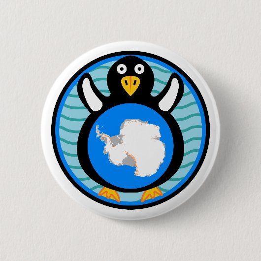Antarctic Avian Ronde Button 5,7 Cm (Voorkant)