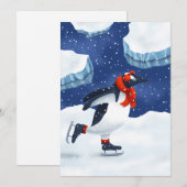 Antarctic Glide Feestdagenkaart (Voorkant / Achterkant)