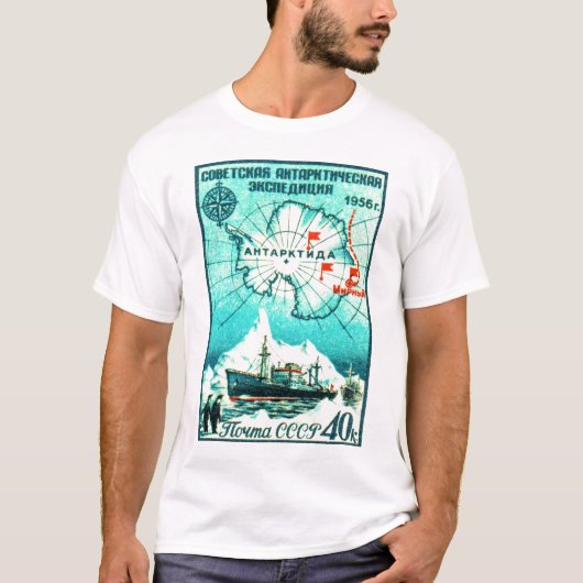 Antarctica 1956 t-shirt (Voorkant)