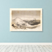 Antarctica 3 canvas afdruk (Insitu (Houten vloer))