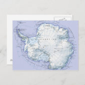 Antarctica Briefkaart (Voorkant / Achterkant)