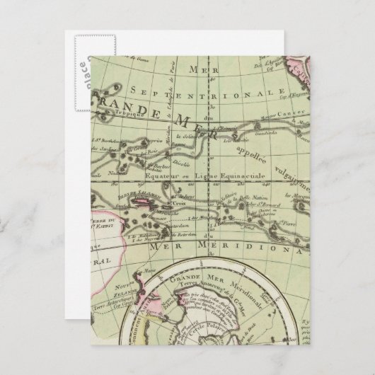 Antarctica Briefkaart (Voorkant / Achterkant)