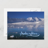 Antarctica Briefkaart (Voorkant / Achterkant)
