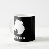 Antarctica Continent Koffiemok (Voorkant links)