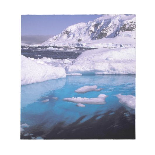 Antarctica. Expeditie door ijsscènes 2 Notitieblok (Voorkant)