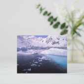 Antarctica. Expeditie door ijsscènes Briefkaart (Staand voorkant)