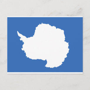 Antarctica Flag Briefkaart