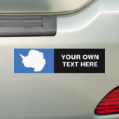 Antarctica Flag Bumpersticker (Op auto)