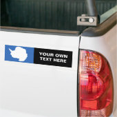Antarctica Flag Bumpersticker (Op Truck)