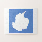 Antarctica Flag Emblem Legpuzzel (Horizontaal)