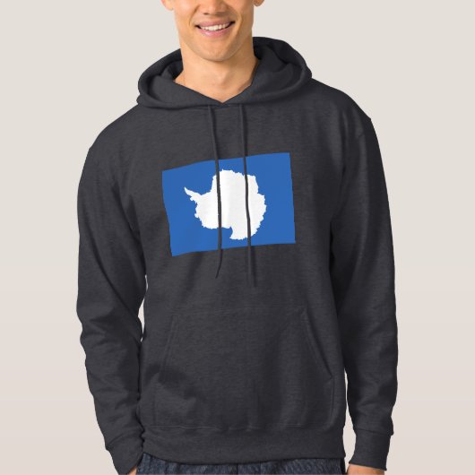 Antarctica Flag Hoodie (Voorkant)
