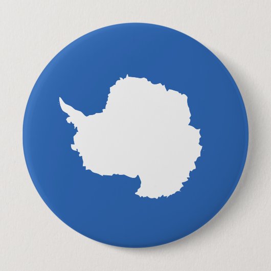 Antarctica Flag Ronde Button 4,0 Cm (Voorkant)