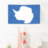 Antarctica Flag Spandoek (Insitu)