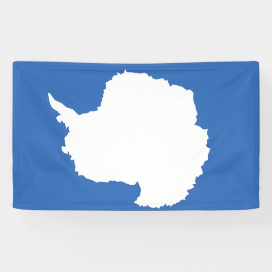 Antarctica Flag Spandoek (Horizontaal)