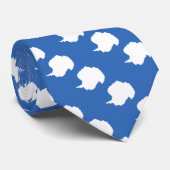 Antarctica Flag Stropdas (Opgerold)