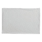 Antarctica Gray Waterverf Stippen Pillow Hoesje Kussensloop (Achterkant)